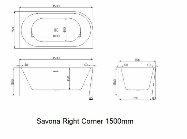 Savona Right Corner 1500